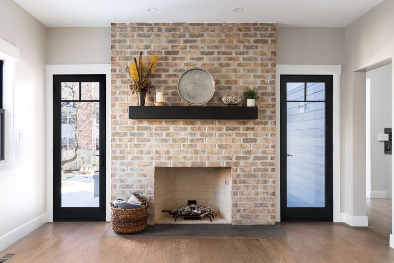 Brick Mantel Repair