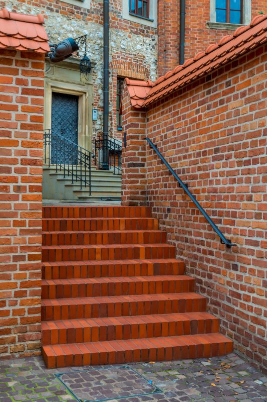 Brick Stairs Installation